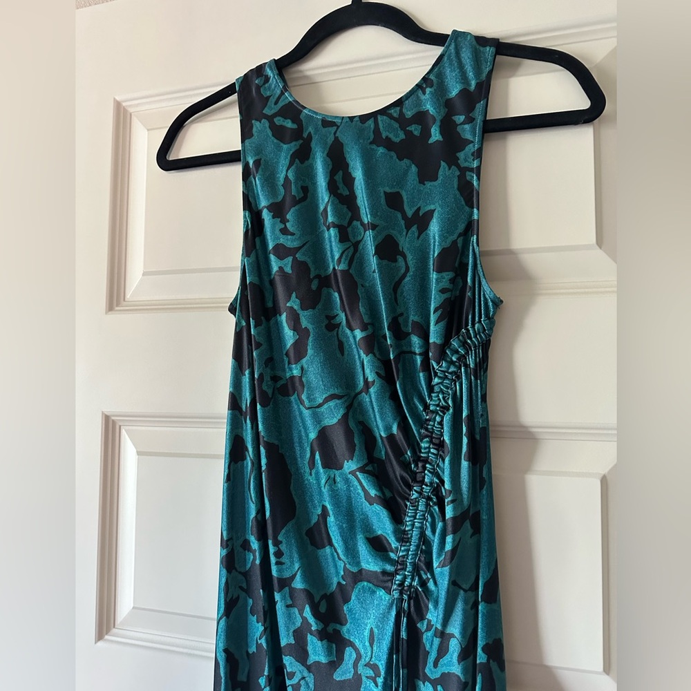 Rails Gabriella Slip Midi Dress in Teal Ice - Picture 6 of 10